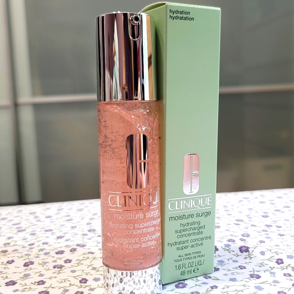 New CLINIQUE Moisture Surge Hydrating Supercharged Concentrate